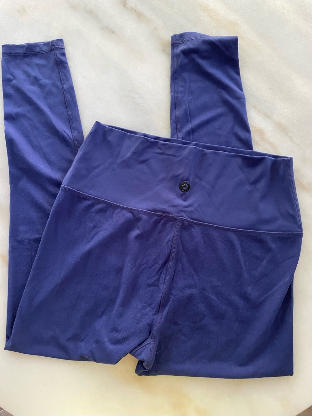 Scorpio Sol High-Waist Leggings — Navy Purple